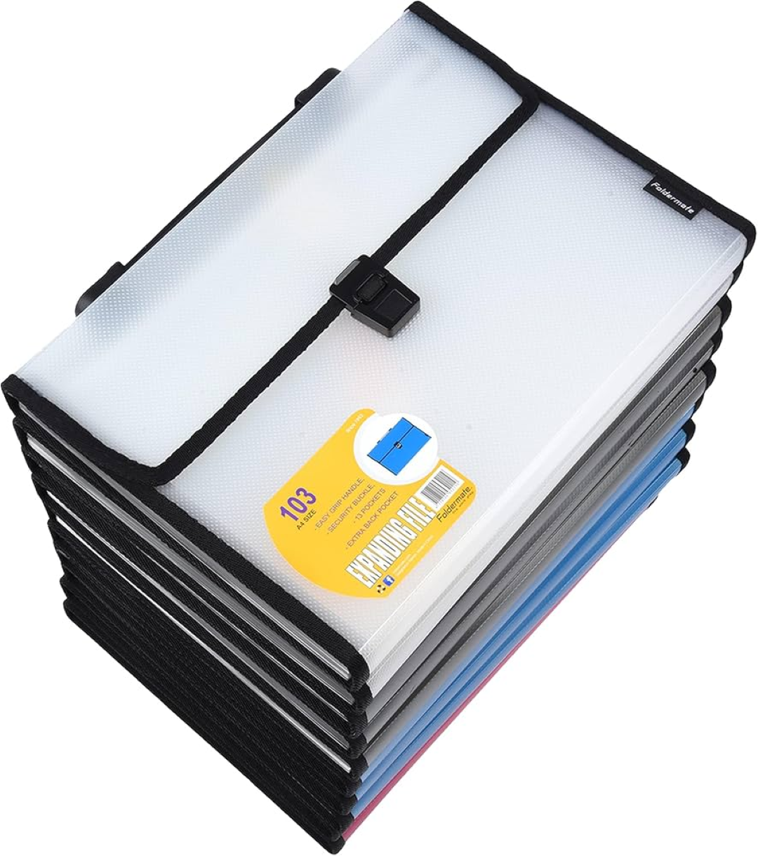 Foldermate Expanding File A4 13pkt Cldn PM FE-533-CN